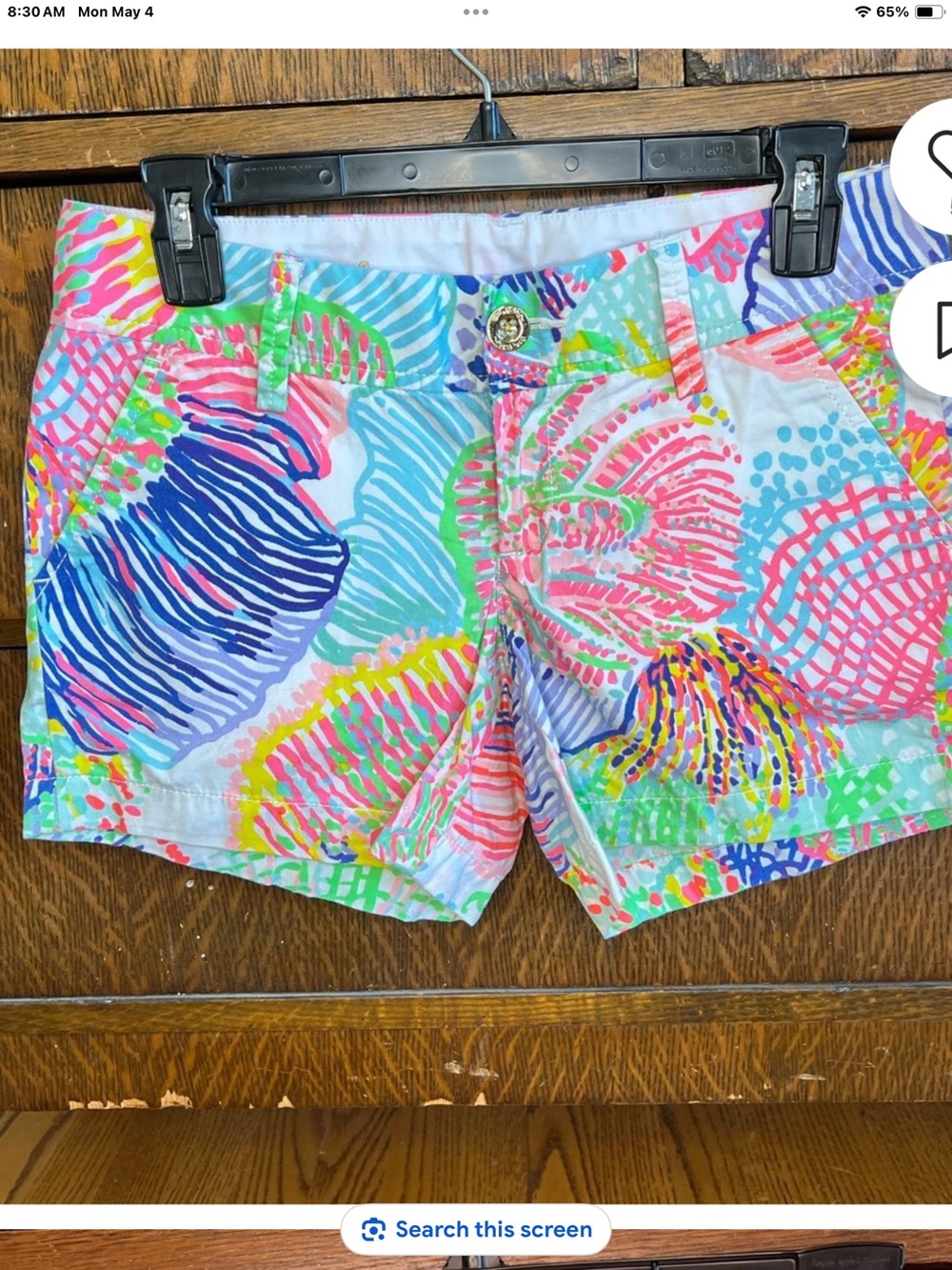 Lilly Pulitzer Bright Multicolor Print Women’s Shorts